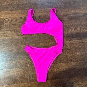Hot Pink Swimsuit